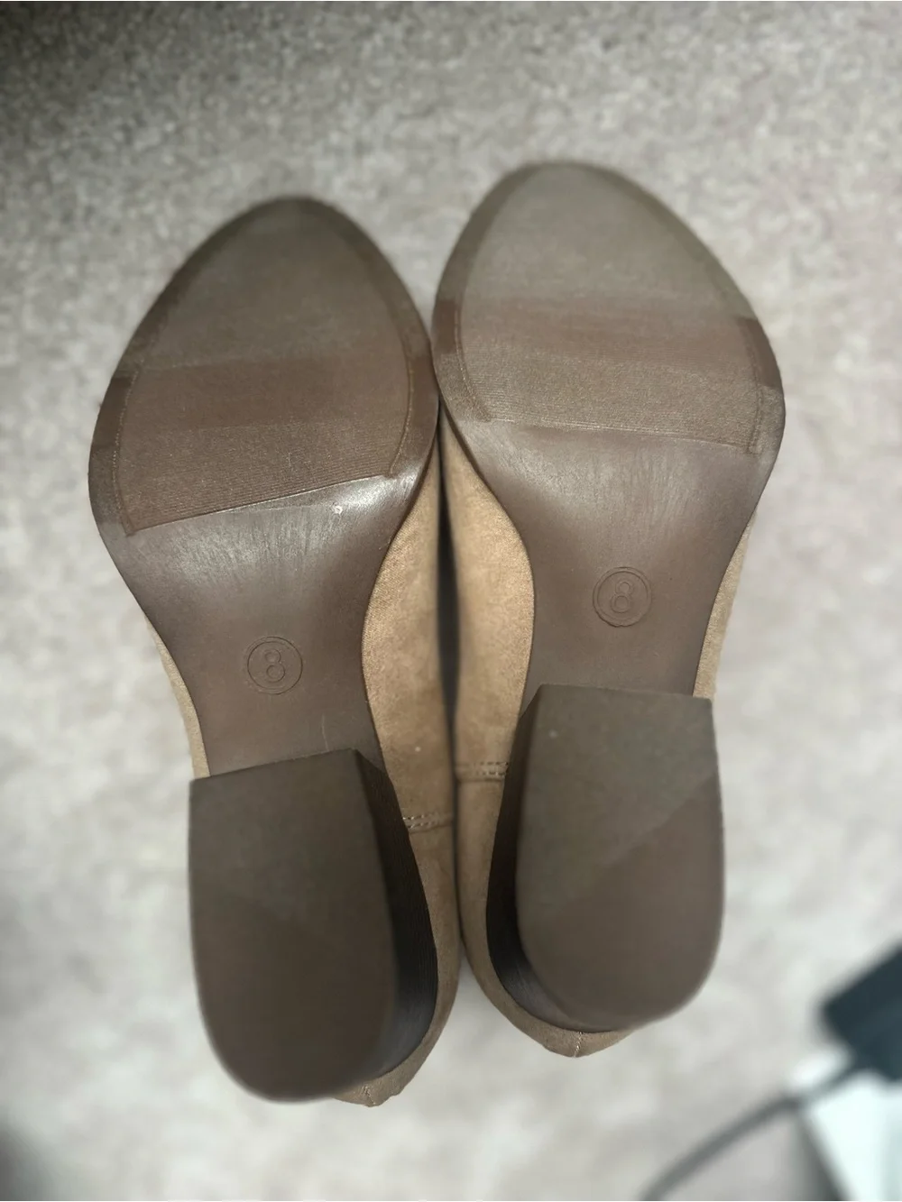 SO Taupe Cutout Ankle Booties